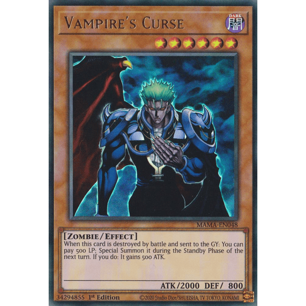 Vampire's Curse - MAMA-EN048 - Ultra Rare