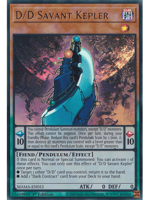 D/D Savant Kepler - MAMA-EN053 - Ultra Rare