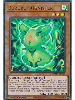 Bururu @Ignister - MAMA-EN055 - Ultra Rare