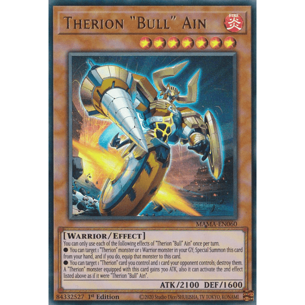 Therion "Bull" Ain - MAMA-EN060 - Ultra Rare