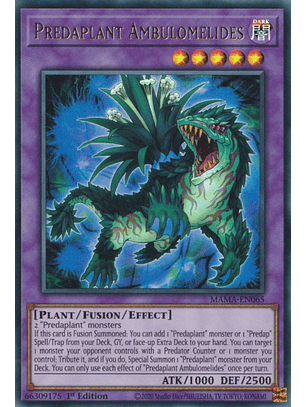 Predaplant Ambulomelides - MAMA-EN065 - Ultra Rare