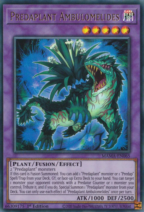 Predaplant Ambulomelides - MAMA-EN065 - Ultra Rare