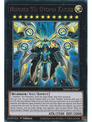 Number 93: Utopia Kaiser - MAMA-EN067 - Ultra Rare