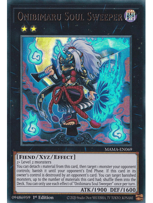 Onibimaru Soul Sweeper - MAMA-EN069 - Ultra Rare