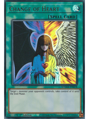 Change of Heart - MAMA-EN078 - Ultra Rare