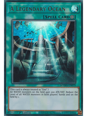 A Legendary Ocean - MAMA-EN079 - Ultra Rare