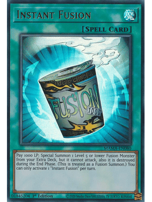 Instant Fusion - MAMA-EN080 - Ultra Rare