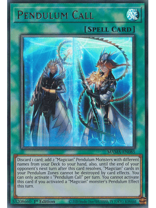 Pendulum Call - MAMA-EN085 - Ultra Rare