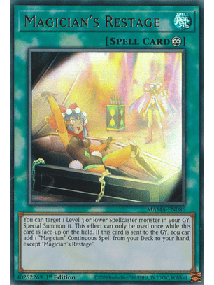 Magician's Restage - MAMA-EN086 - Ultra Rare