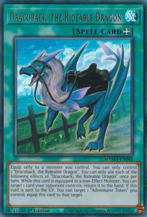 Dracoback, the Rideable Dragon - MAMA-EN091 - Ultra Rare 1