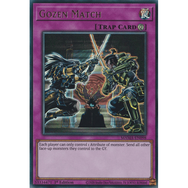 Gozen Match - MAMA-EN098 - Ultra Rare
