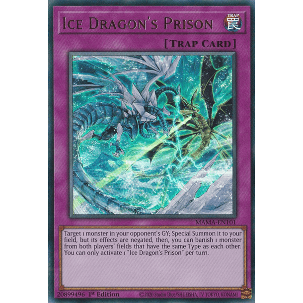 Ice Dragon's Prison - MAMA-EN101 - Ultra Rare
