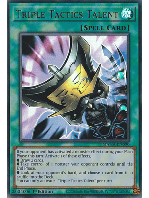 Triple Tactics Talent - MAMA-EN090 - Ultra Rare