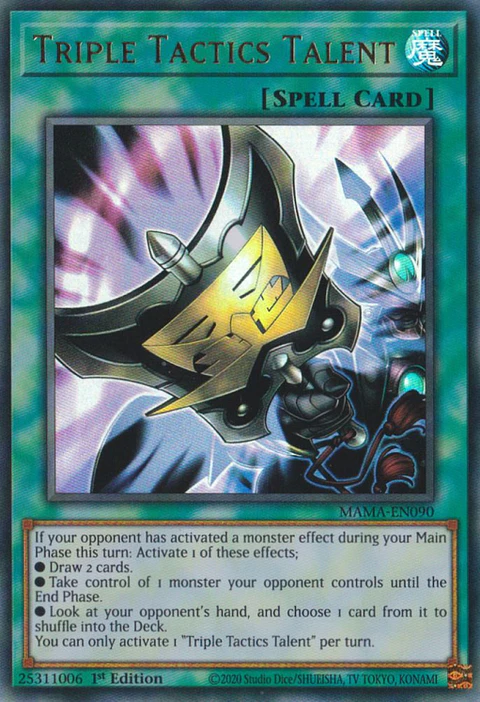 Triple Tactics Talent - MAMA-EN090 - Ultra Rare
