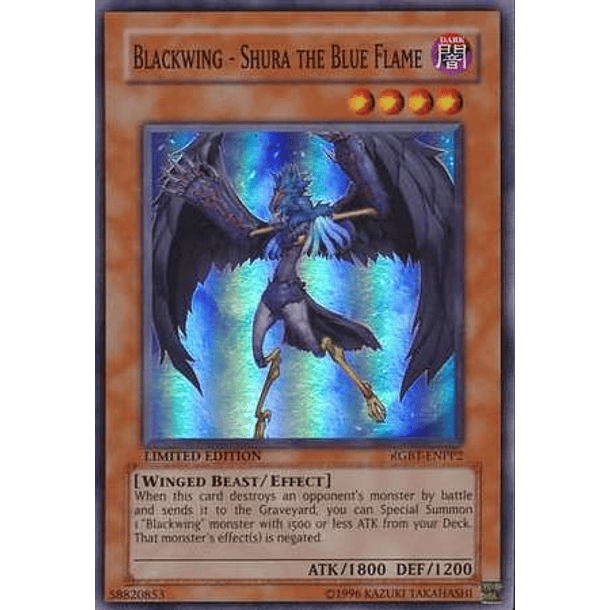 Blackwing - Shura the Blue Flame - RGBT-ENPP2 - Super Rare