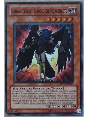 Blackwing - Sirocco The Dawn - AC11-DE013 -  Super Rare (aleman)