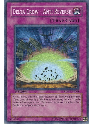Delta Crow - Anti Reverse - RGBT-EN068 - Super Rare