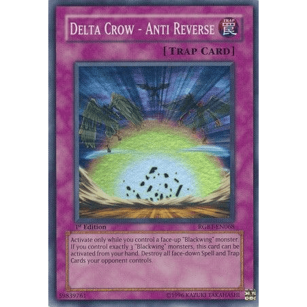 Delta Crow - Anti Reverse - RGBT-EN068 - Super Rare