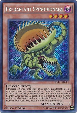 Predaplant Spinodionaea - FUEN-EN004 - Secret Rare 1