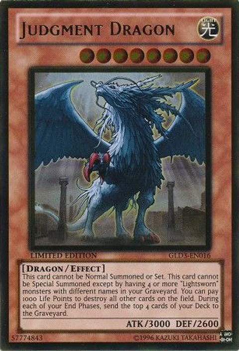 Judgment Dragon - GLD3-EN016 - Gold Rare