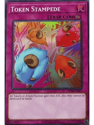 Token Stampede - OP16-EN007 - Super Rare