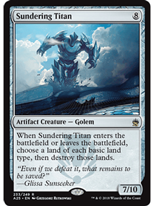Sundering Titan - A25