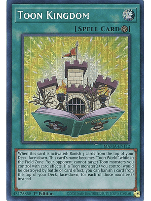 Toon Kingdom - MAMA-EN112 - Pharaoh Secret Rare