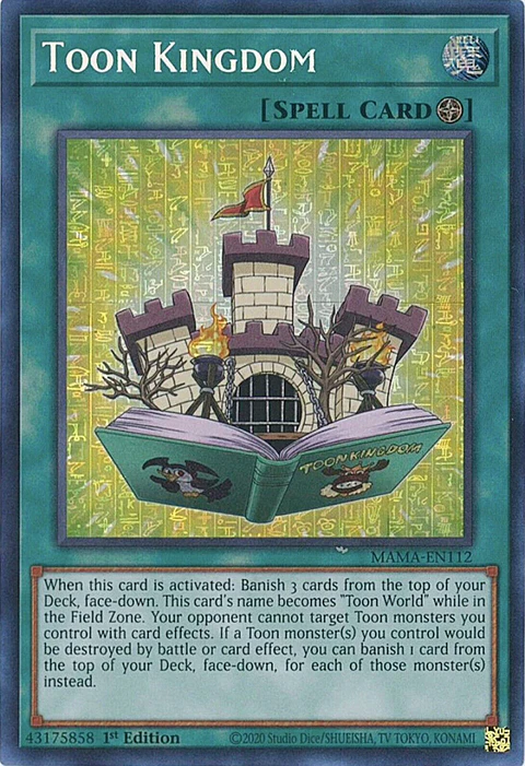 Toon Kingdom - MAMA-EN112 - Pharaoh Secret Rare