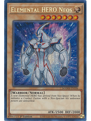 Elemental HERO Neos - MAMA-EN106 - Pharaoh's Secret Rare