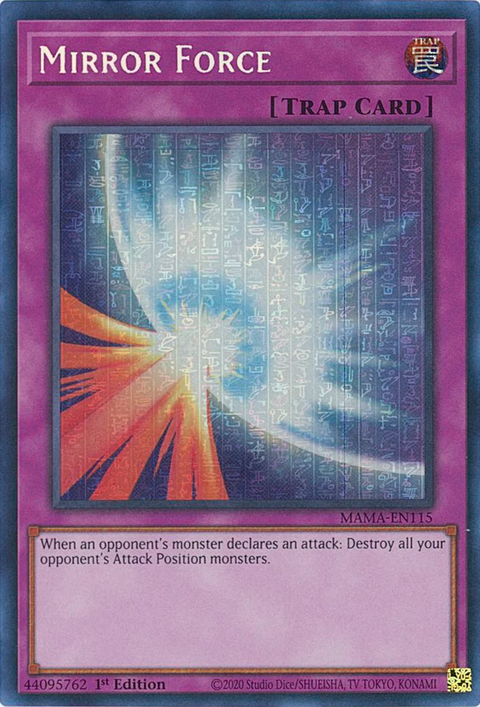 Mirror Force - MAMA-EN115 - Pharaoh's Secret Rare 1