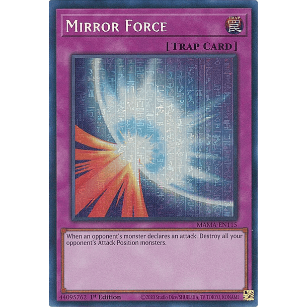 Mirror Force - MAMA-EN115 - Pharaoh's Secret Rare