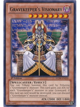 Gravekeeper's Visionary - LCJW-EN259 - Rare