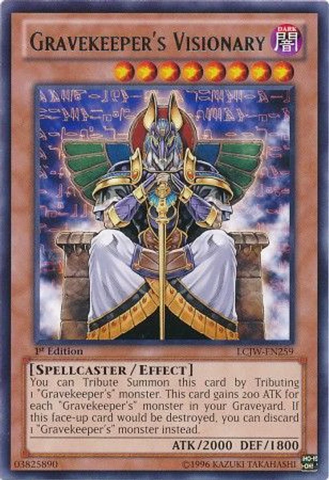 Gravekeeper's Visionary - LCJW-EN259 - Rare