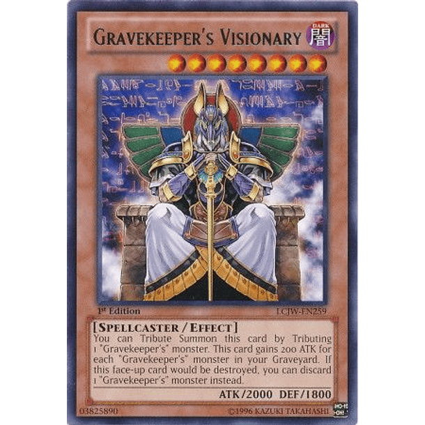 Gravekeeper's Visionary - LCJW-EN259 - Rare