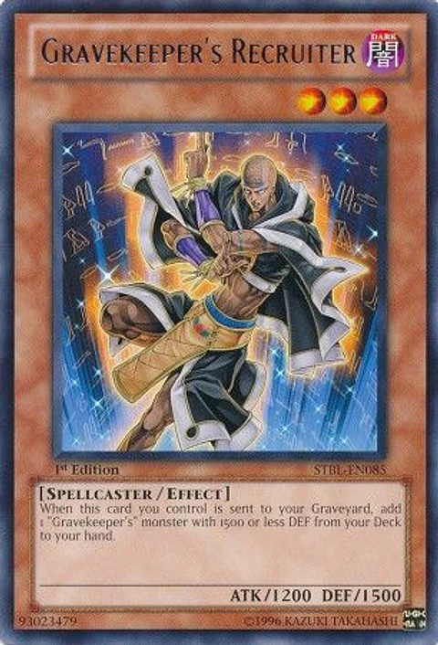 Gravekeeper's Recruiter - STBL-EN085 - Rare