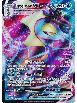 Inteleon VMAX - 050/192 - Ultra Rare