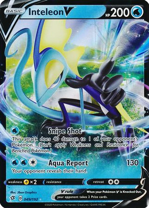 Inteleon V - 049/192 - Ultra Rare