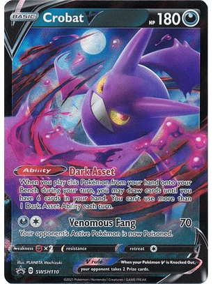 Crobat V - SWSH110 - Promo