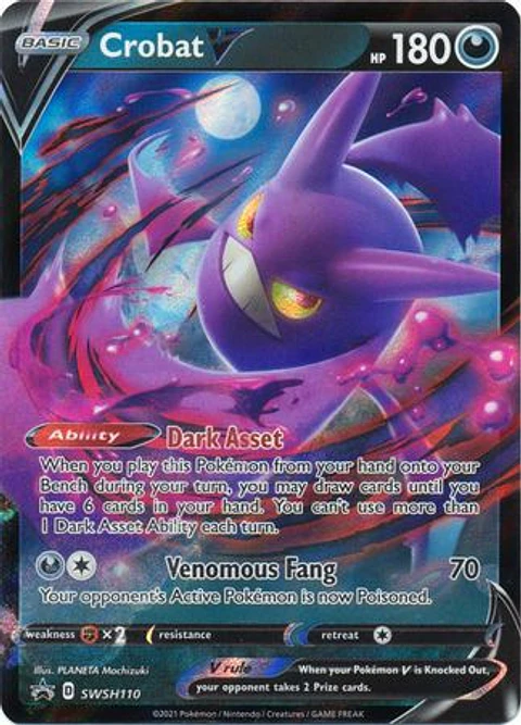 Crobat V - SWSH110 - Promo