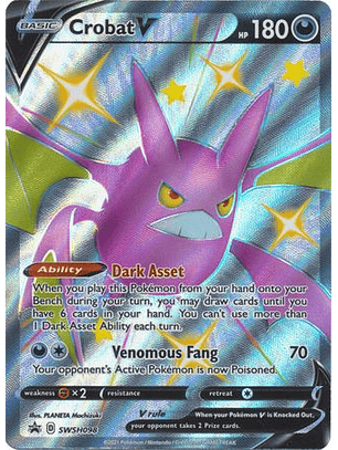 Crobat V - SWSH098 - Shiny Promo