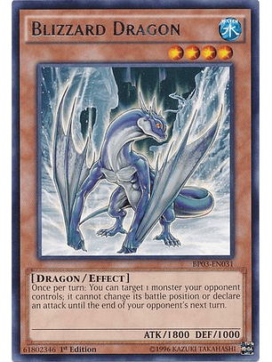 Blizzard Dragon - BP03-EN031 - Rare