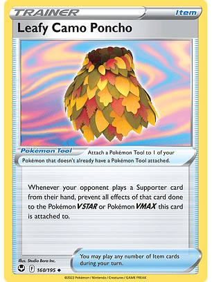 Leafy Camo Poncho - 160/195 - Uncommon