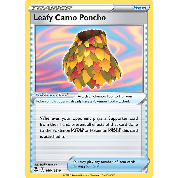 Leafy Camo Poncho - 160/195 - Uncommon