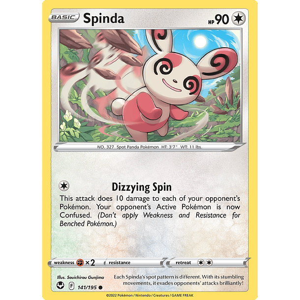 Spinda - 141/195 - Common