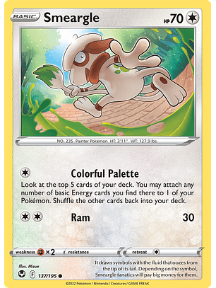 Smeargle - 137/195 - Common