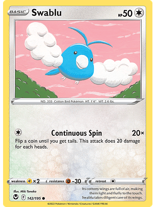 Swablu - 142/195 - Common