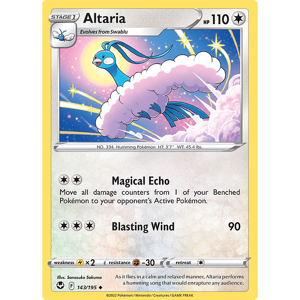 Altaria - 143/195 - Uncommon
