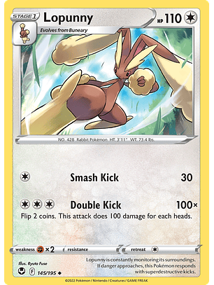 Lopunny - 145/195 - Uncommon
