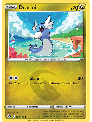 Dratini - 129/195 - Common