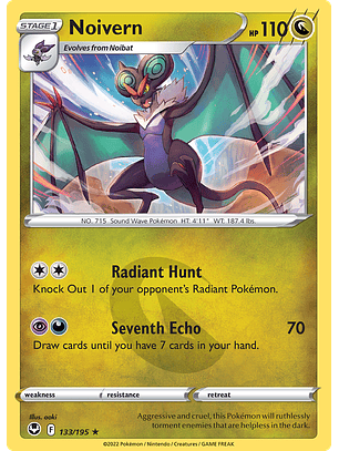 Noivern - 133/195 - Rare